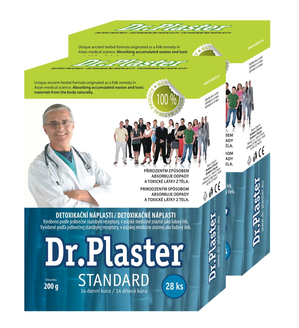 Detoxikační náplasti Dr. Plaster