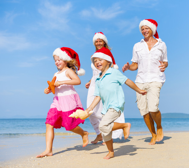 Boží hod vánoční lze trávit i na pláži, pokud žijete například v Austrálii.
