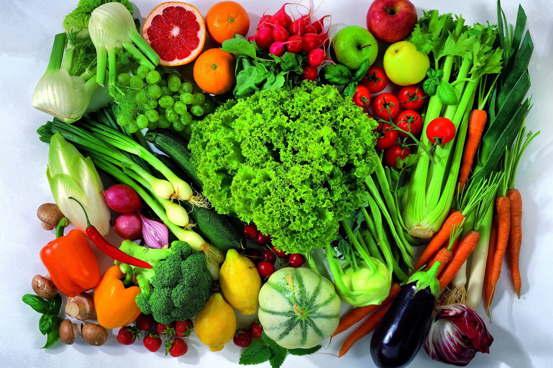Zelenina i ovoce jsou součástí zdravého jídelníčku!