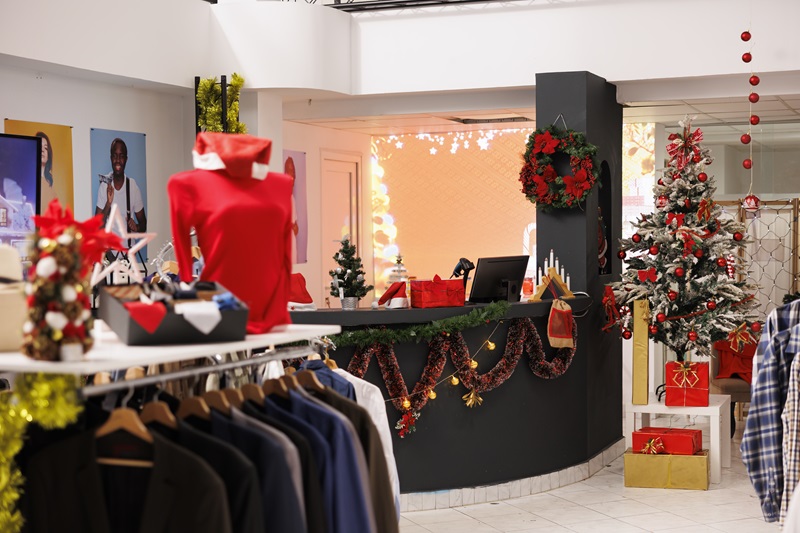 Zelené a červené odstíny nejsou v obchodních centrech náhodné - krom toho, že symbolizují Vánoce, mají také přimět k utrácení...