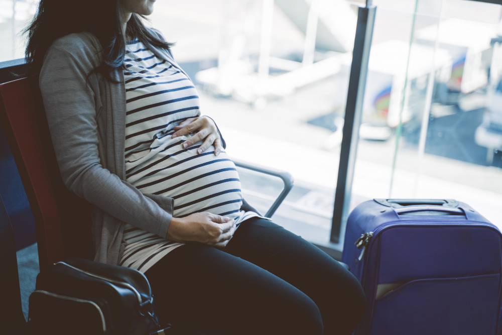 Létání v těhotenství je nejbezpečnější v druhém trimestru